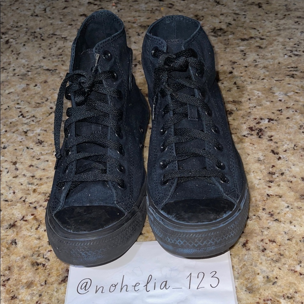 Black High-Top Converse